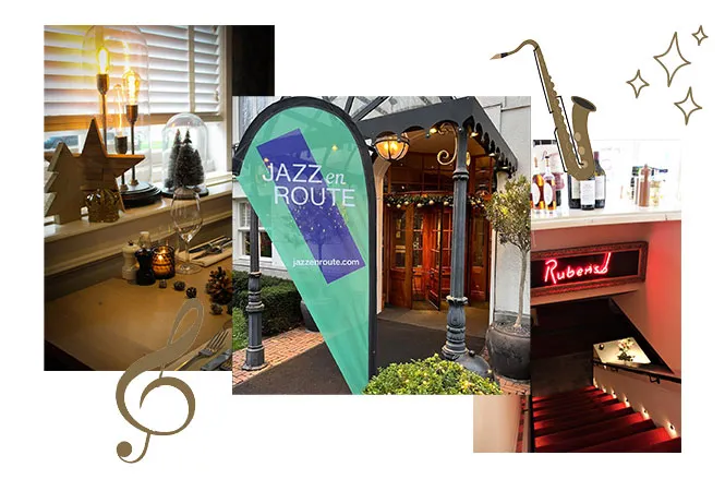 Collage of Jazz en Route at Carlton Ambassador