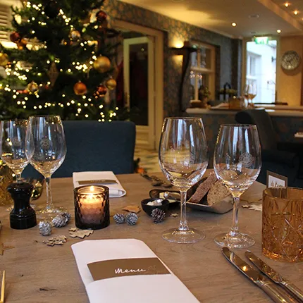 Christmas Table at Carlton Ambassador The Hague