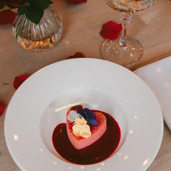 Valentijnsdessert Carlton Ambassador Den Haag